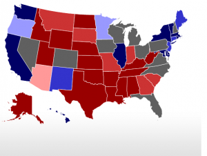 RCP Map on 12/09/2012