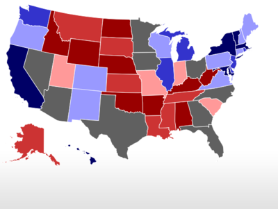 RealClearPolitics - 2016 Election Maps - Race Changes