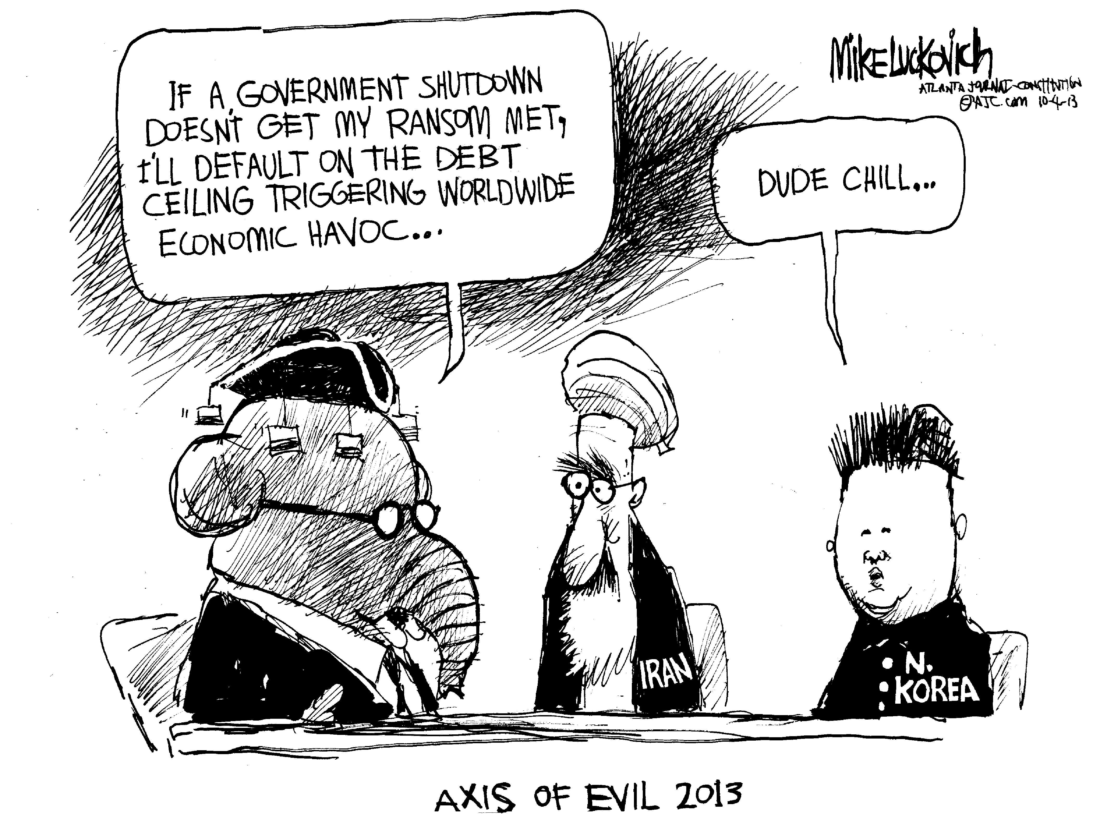 Mike Luckovich Cartoons 2025 - Robby Christie