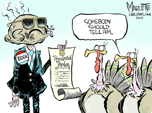 RealClearPolitics | Andy Marlette for Nov 20, 2023 | Political Cartoons