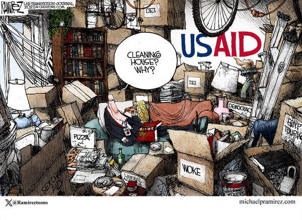 RealClearPolitics Cartoons Of The Week Michael Ramirez For Feb 06 Michael Ramirez Michael Ramirez For Feb 06 2025 5