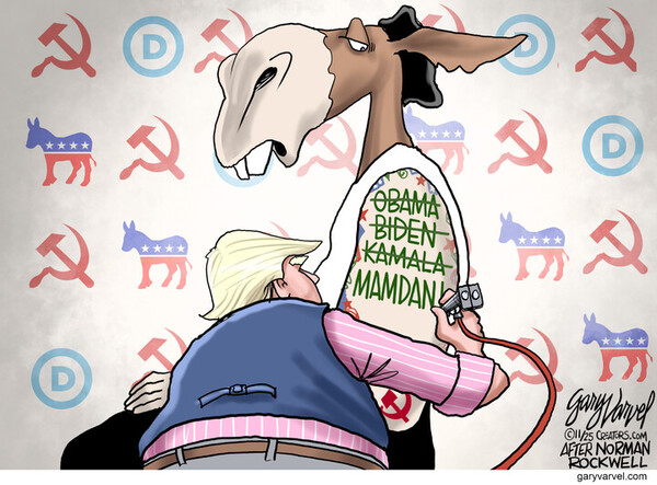 RealClearPolitics - Cartoons of the Week - Gary Varvel for Nov 27, 2025 ...