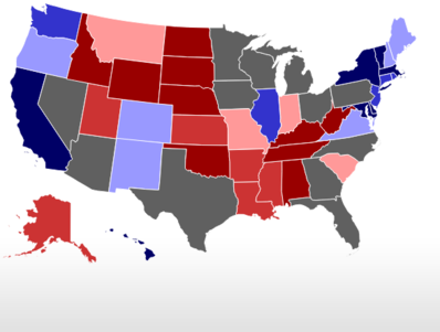 2020 RCP Electoral Map