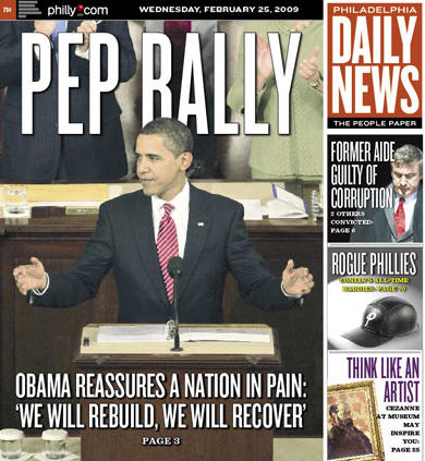 3. Philadelphia Daily News RealClearPolitics